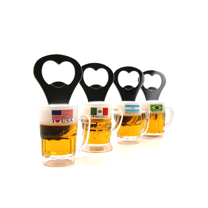 Beer Flag Miniature Bottle Opener BO723-1 (12PC)