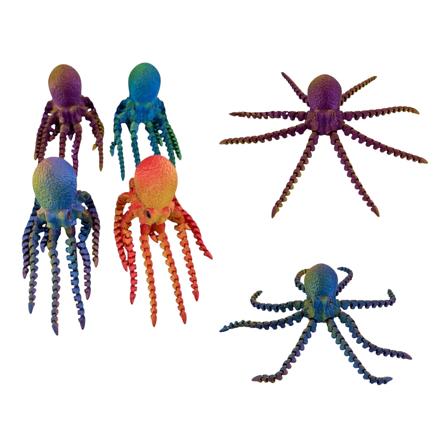 3D Animal Toy Octopus TY5319-12  (12PC)