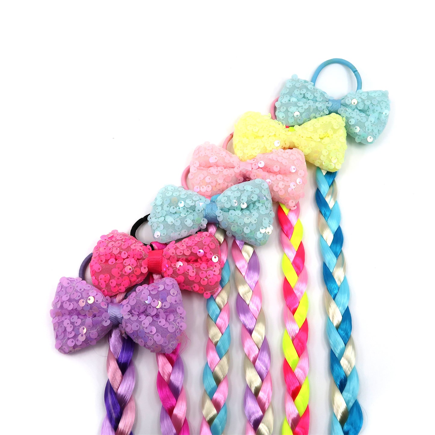 Wig Braid Ribbon Hair Decoration BR21015-49 (12PC)