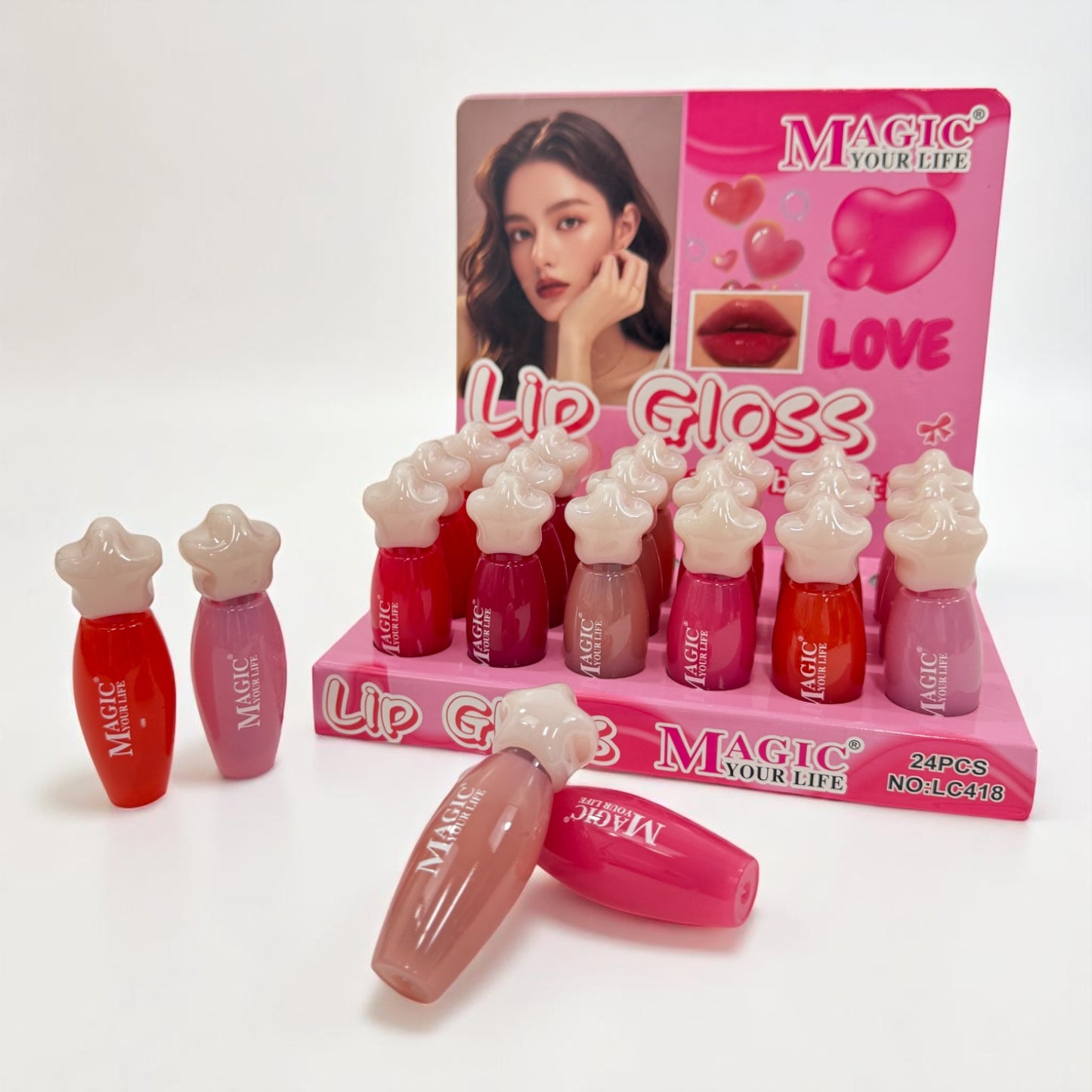 Magic Your Life Lip Gloss LC418 (24PC)