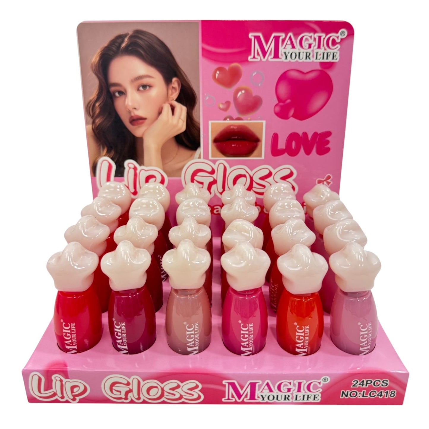 Magic Your Life Lip Gloss LC418 (24PC)