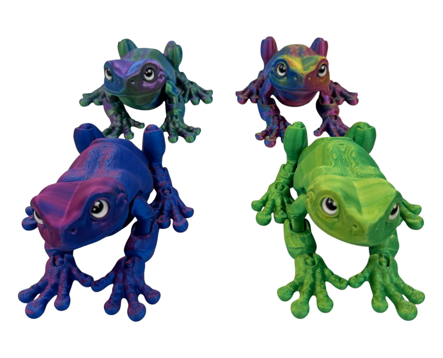 3D Animal Toy Frog TY5319-8 (12PC)