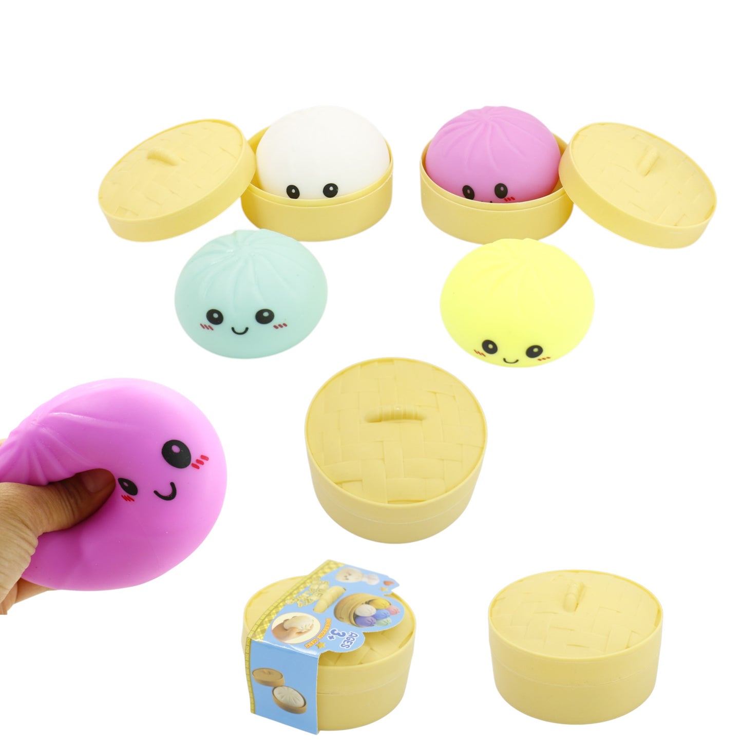 Soft Squishy Dumpling SS417-8! (12PC)