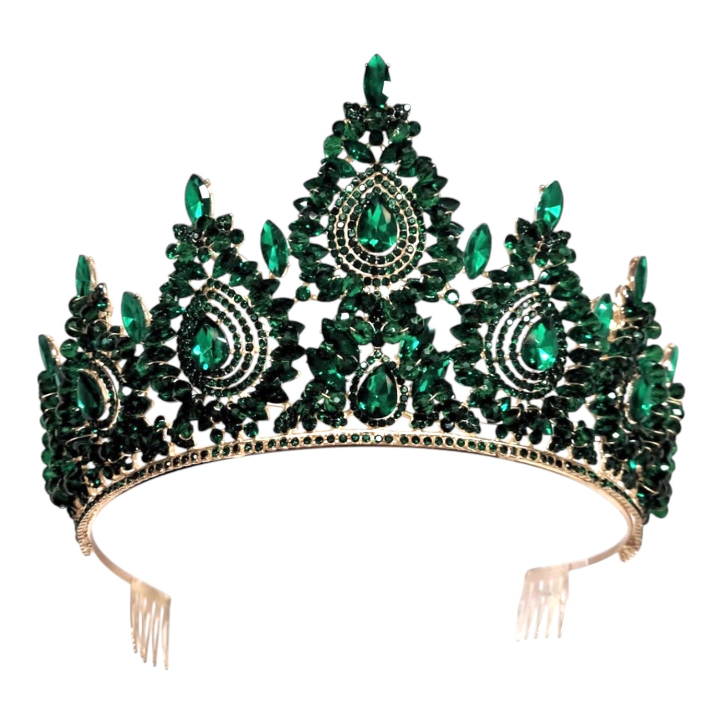 Crystal Tiara Crown HT0978 (1PC)