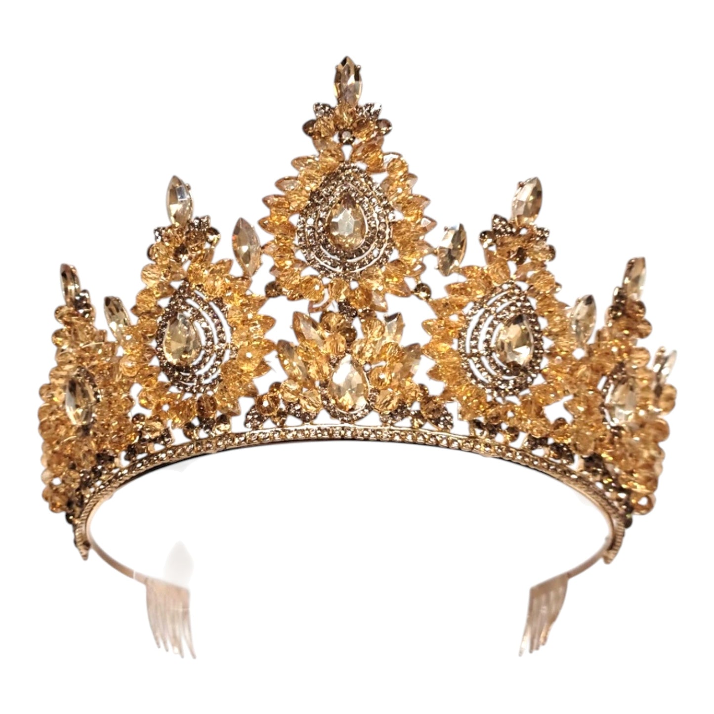 Crystal Tiara Crown HT0978 (1PC)