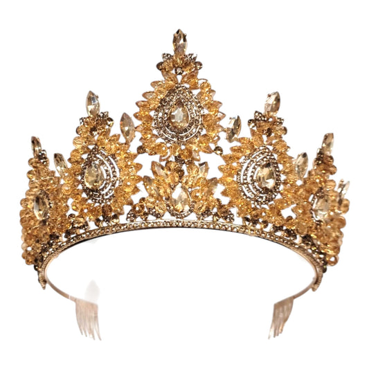 Crystal Tiara Crown HT0978... (1PC)