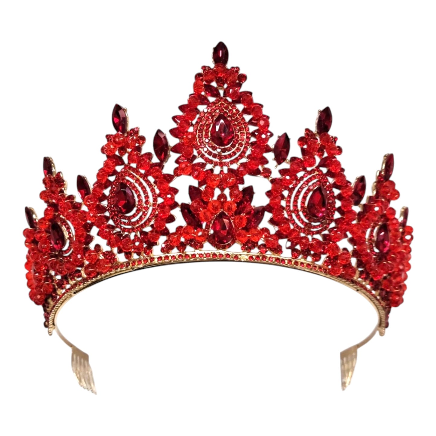 Crystal Tiara Crown HT0978 (1PC)