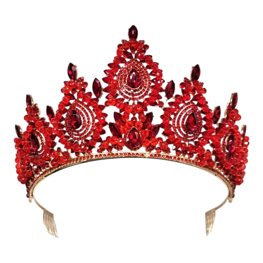 Crystal Tiara Crown HT0978..(1PC)