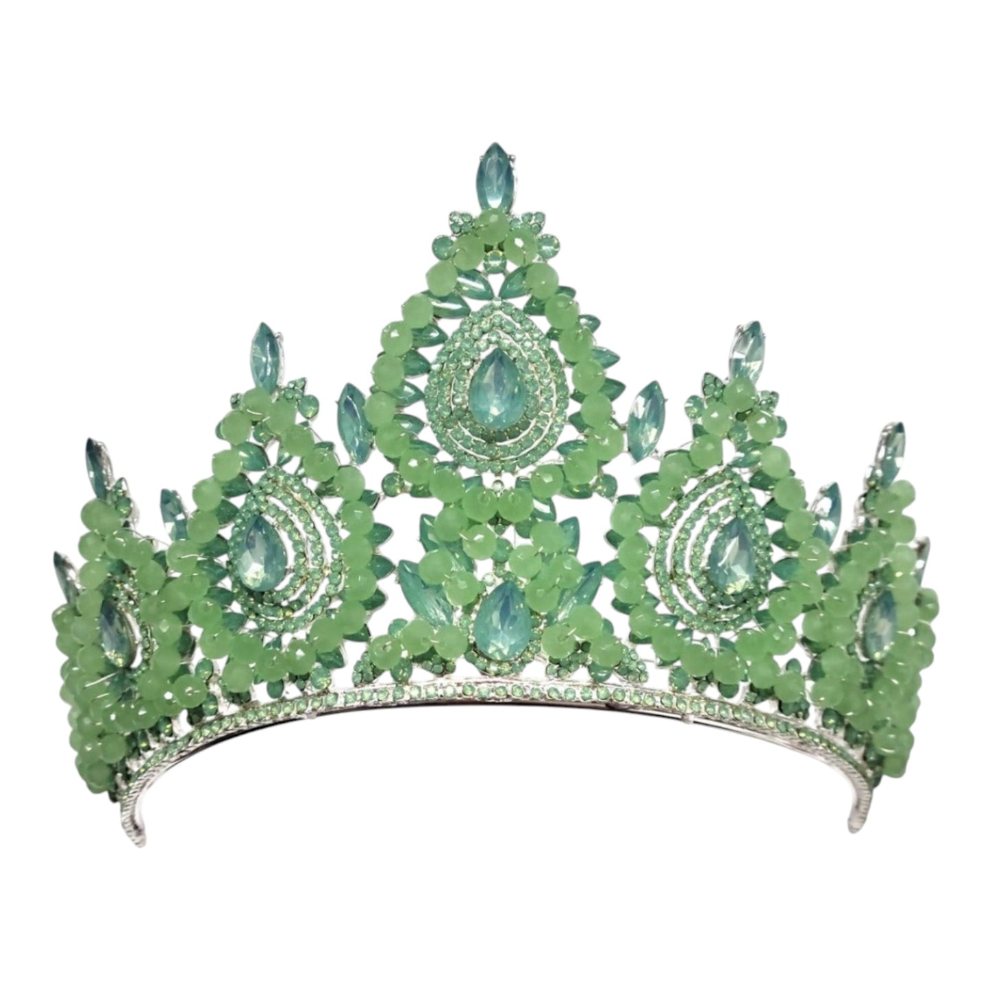 Crystal Tiara Crown HT0978 (1PC)