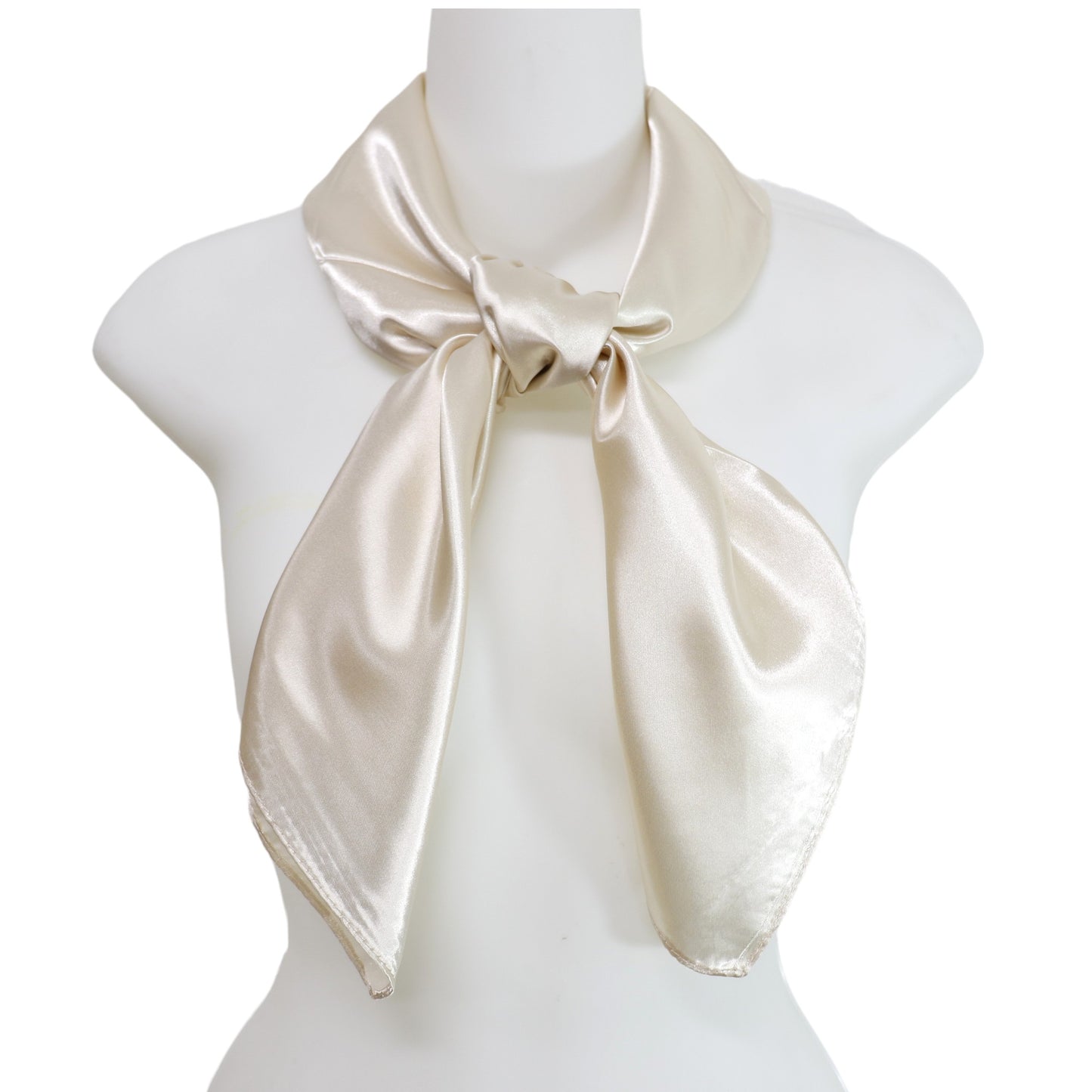 Satin Scarf Plain ST327B (12PC)