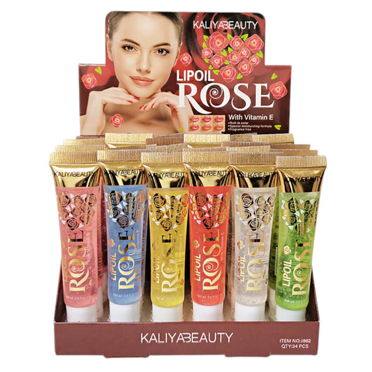 Kaliya Beauty Rose Lip OIL J862 (24PC)