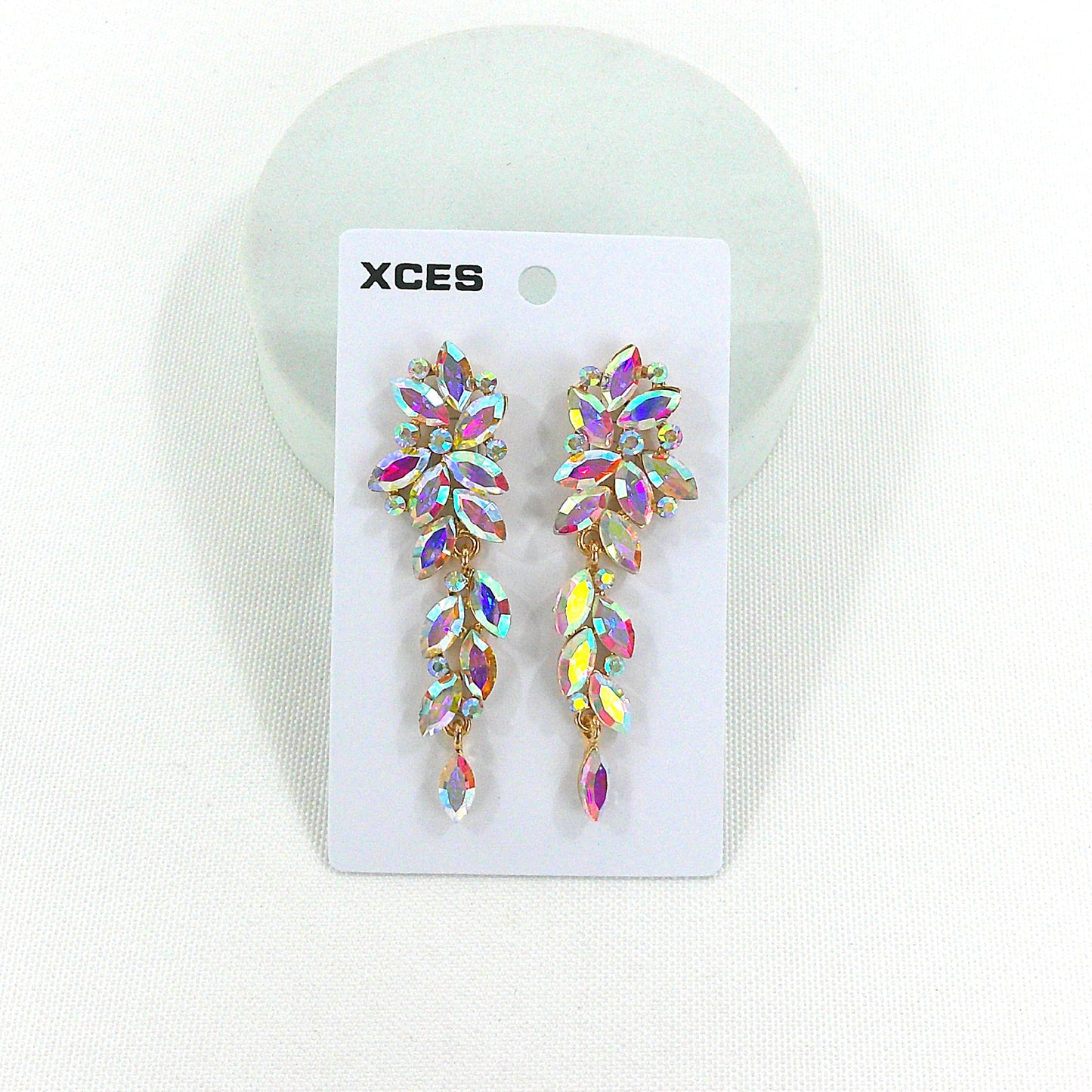 Crystal Marquise Cluster Drop Bridal Earring JE7306 (1PAIR)