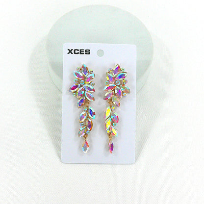 Crystal Marquise Cluster Drop Bridal Earring JE7306 (1PAIR)