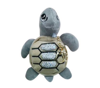 TURTLE PLUSH KEYCHAIN JK41216-12 (12PC)