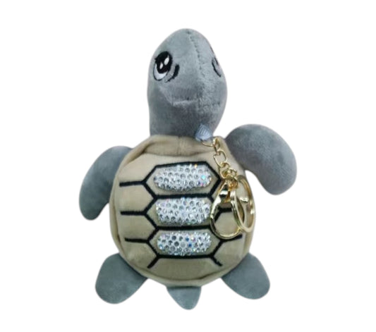 TURTLE PLUSH KEYCHAIN JK41216-12 (12PC)