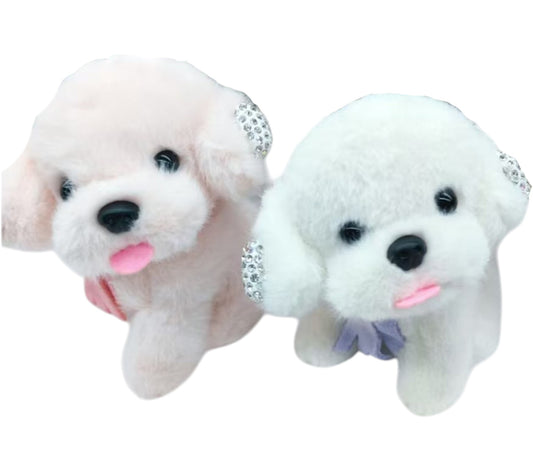 PUPPY PLUSH KEYCHAIN JK41216-13 (12PC)