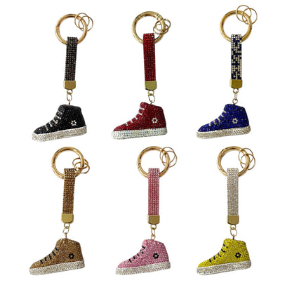 Rhinestone Sneakers Keychain KC007 (12PC)
