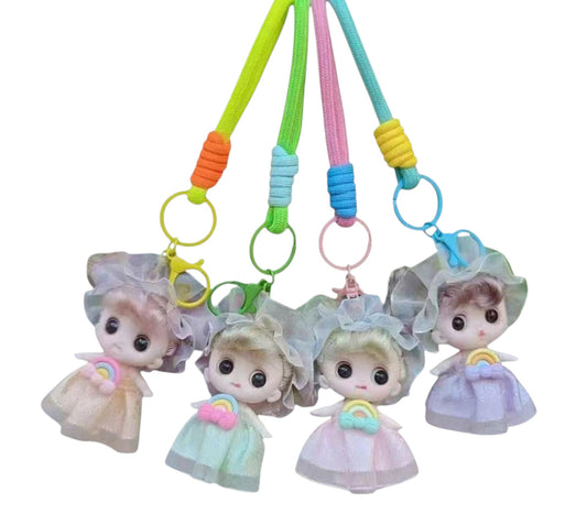 RAINBOW FAIRY KEYCHAIN KC1205-43 (12PC)