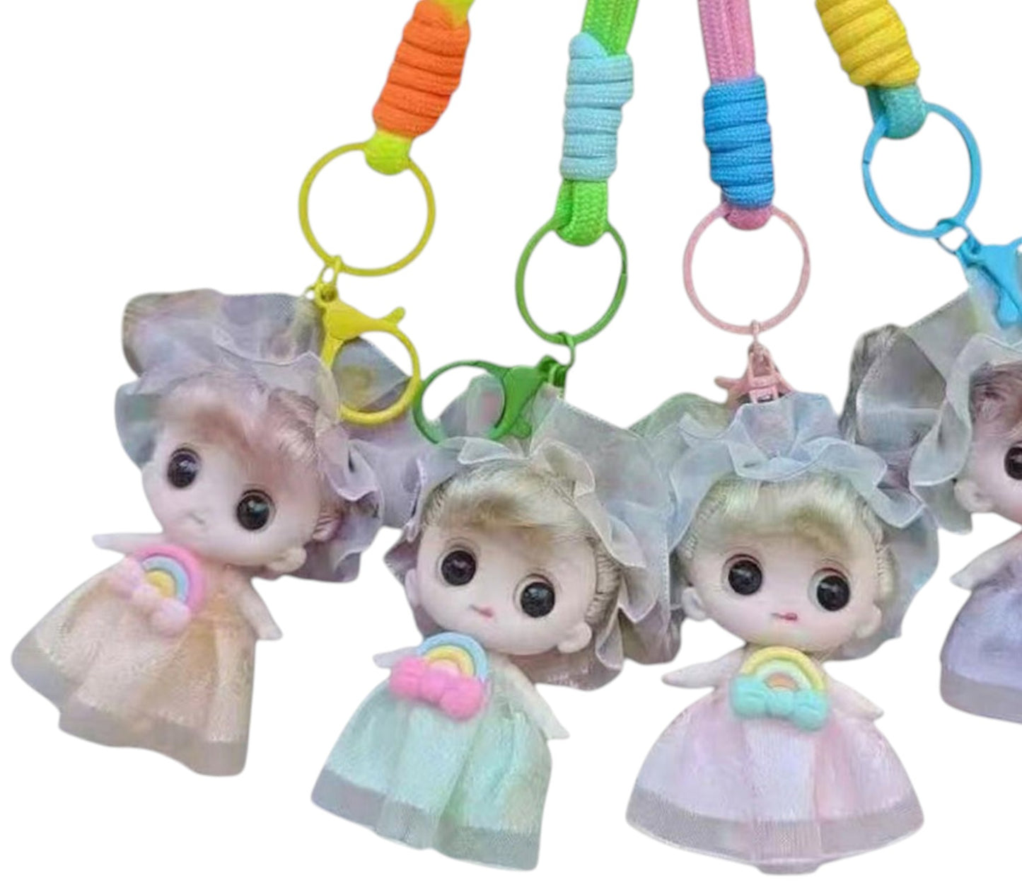 RAINBOW FAIRY KEYCHAIN KC1205-43 (12PC)