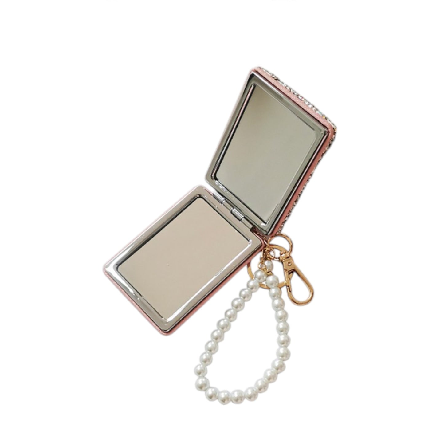 FLOWER DECOR MIRROR KEY CHAIN KC2505-72 (12PC)