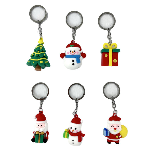 CHRISTMAS HOLIDAY KEY CHAIN KC2901-11 (12PC)