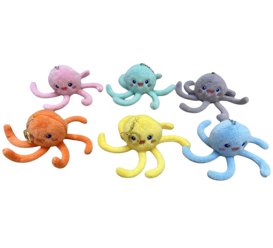 Octopus Plush Key Chain KC41030-19.(12PC)