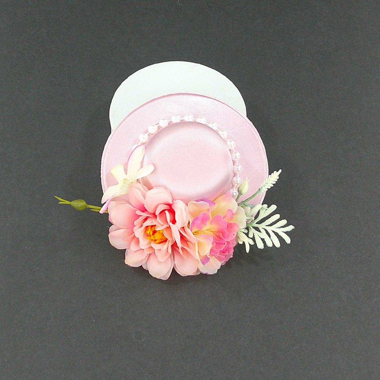 KIDS FLOWER HAT HAIR DECO CLIP & BROOCH KV608 (6PC)