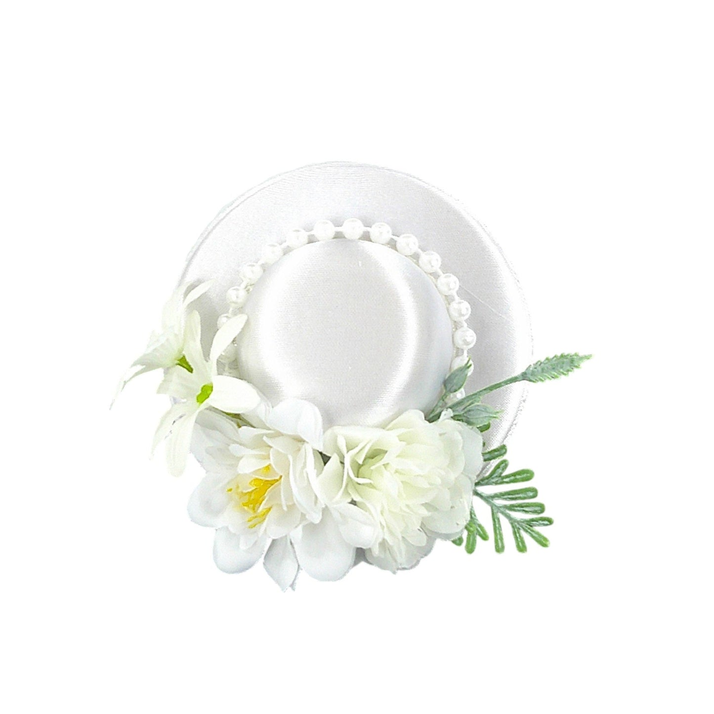 KIDS FLOWER HAT HAIR DECO CLIP & BROOCH KV608 (6PC)