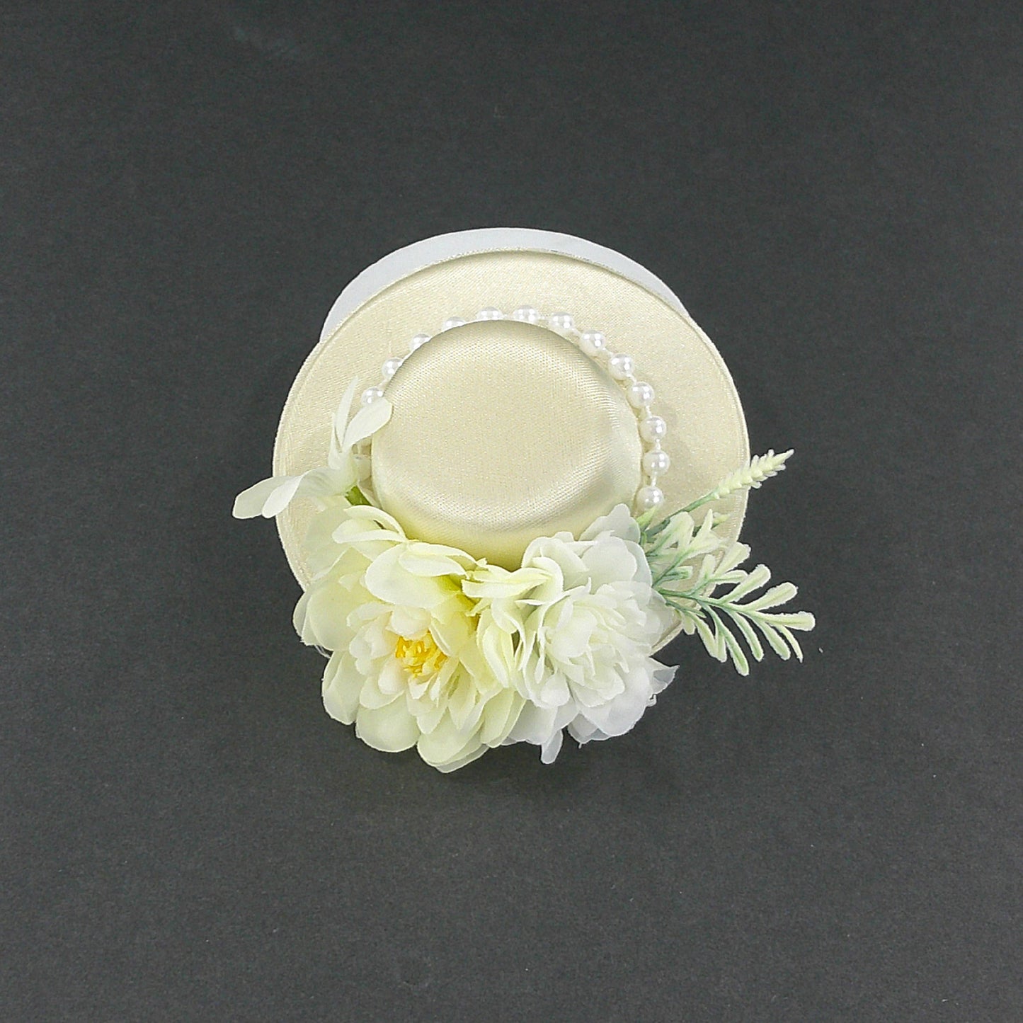 KIDS FLOWER HAT HAIR DECO CLIP & BROOCH KV608 (6PC)