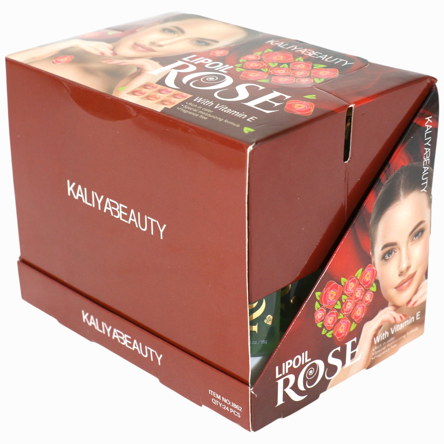 Kaliya Beauty Rose Lip OIL J862-C (24PC)