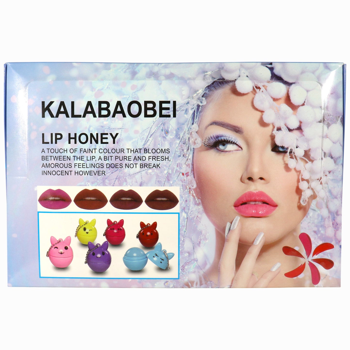 Cat Ball Lip Balm LB108-3-C (24PC)