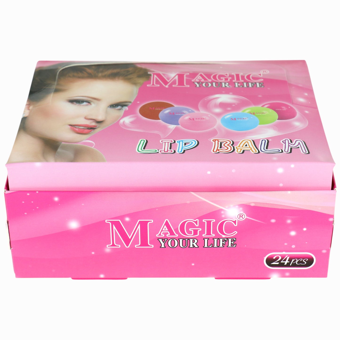 Magic Ball Lip Balm LB108-4-C (24PC)