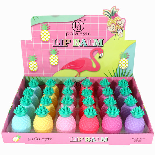 Pineapple Lip Balm LB4319-1-C (24PC)