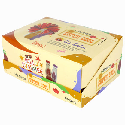 Super Cool Funny Bottle Lip Balm LB822-1-C (24PC)