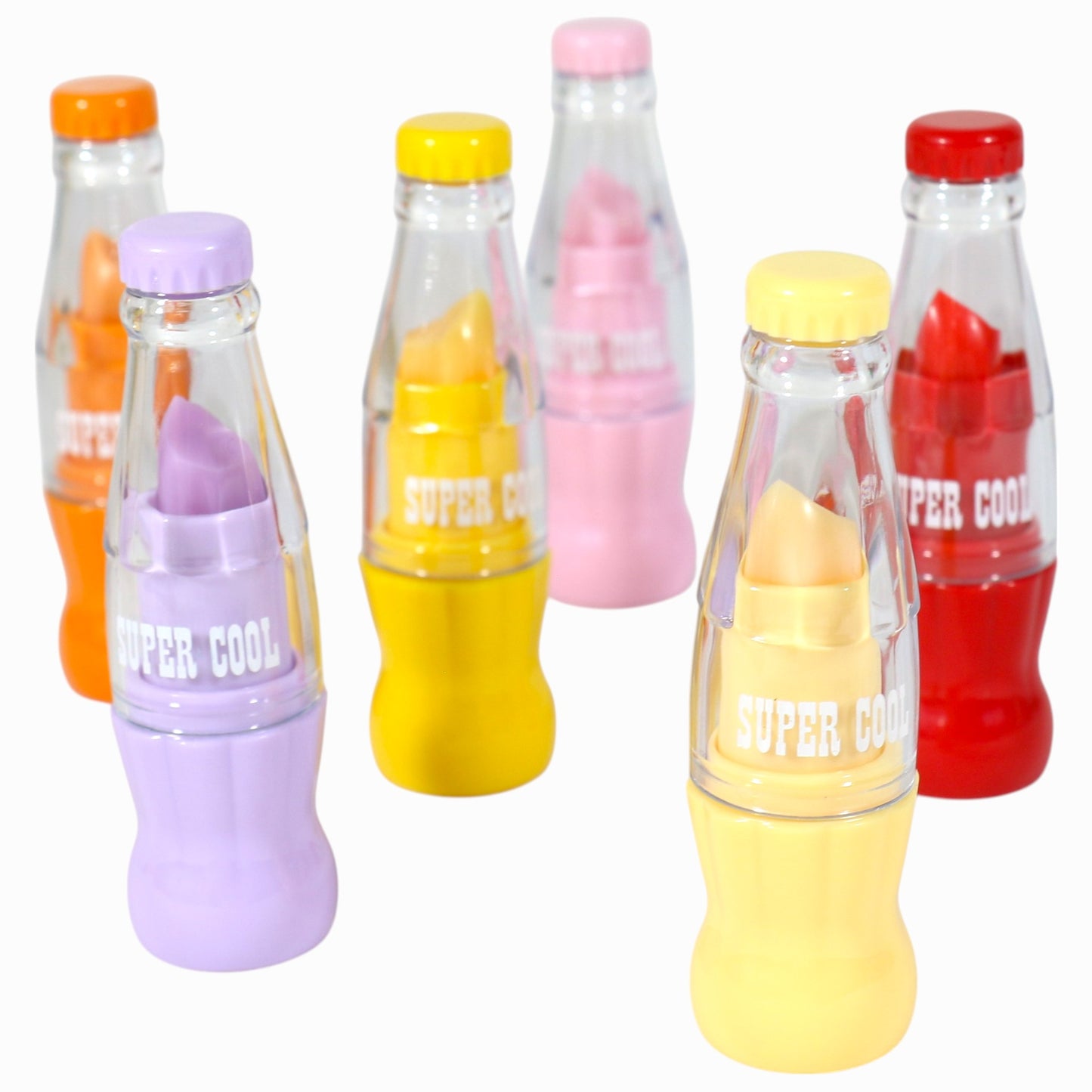 Super Cool Funny Bottle Lip Balm LB822-1-C (24PC)