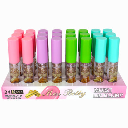 Miss Betty Gold in Lip Gloss LC1121-C (24PC)