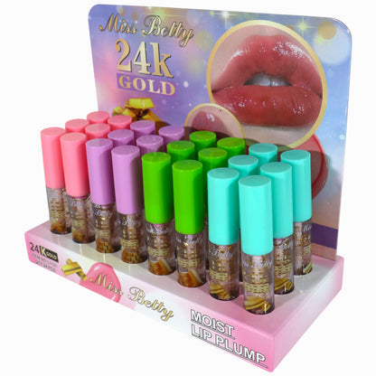 Miss Betty Gold in Lip Gloss LC1121-C (24PC)
