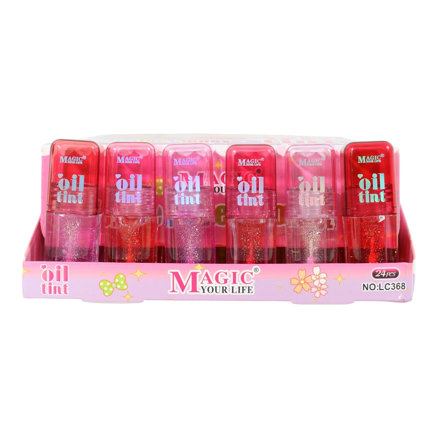 Magic you life Oil Tint Lip Gloss LC368 (24PC)