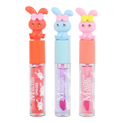 Ribbon Rabbit Lip Oil LC946. (24PC)