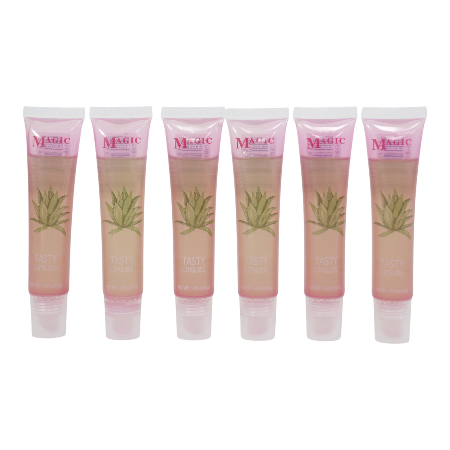 Magic Your Life 99% Aloe Vera Lip Gloss LC615. (24PC)