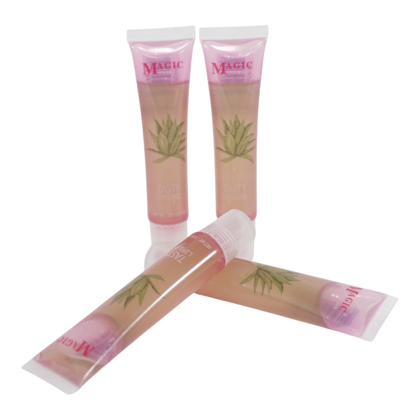 Magic Your Life 99% Aloe Vera Lip Gloss LC615. (24PC)