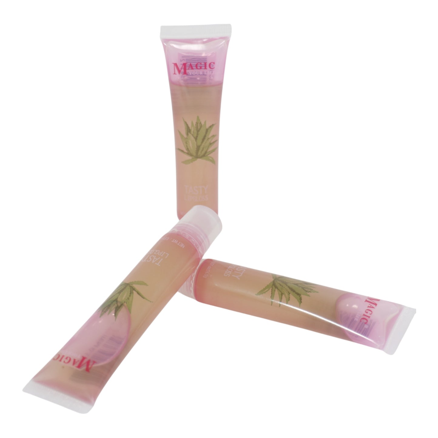 Magic Your Life 99% Aloe Vera Lip Gloss LC615. (24PC)