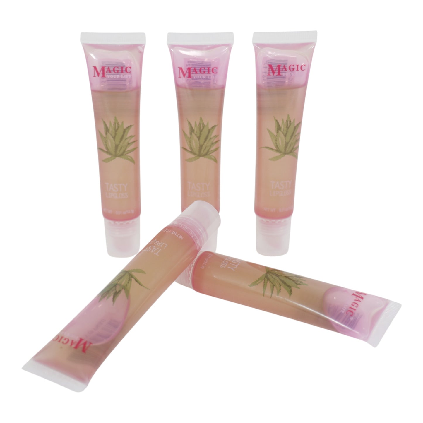 Magic Your Life 99% Aloe Vera Lip Gloss LC615. (24PC)