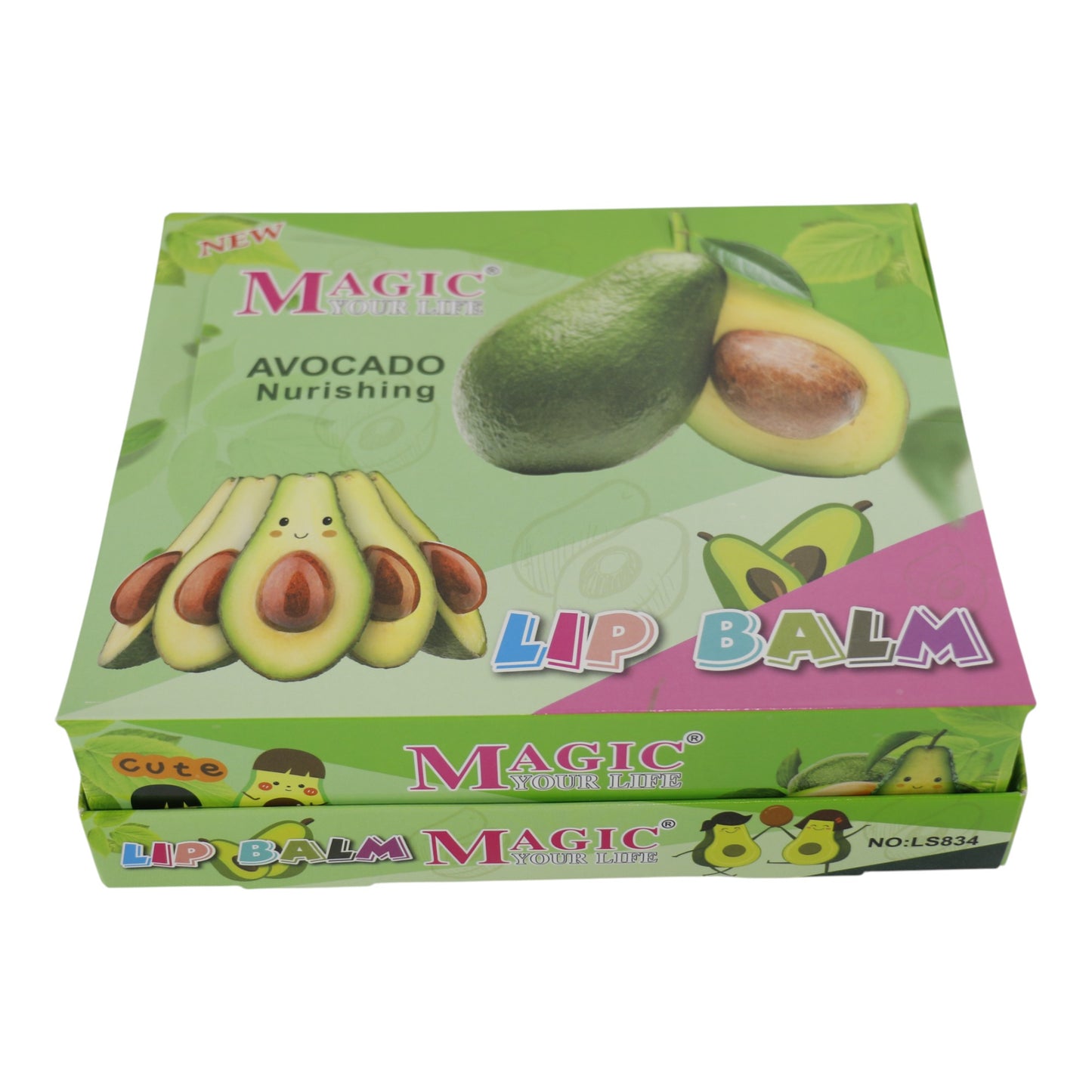 Magic Your Life Avocado Lip Balm LS834. (12PC)