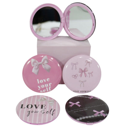 Ribbon Bow Compact Hand Mirror JM5527-21 (12PC)