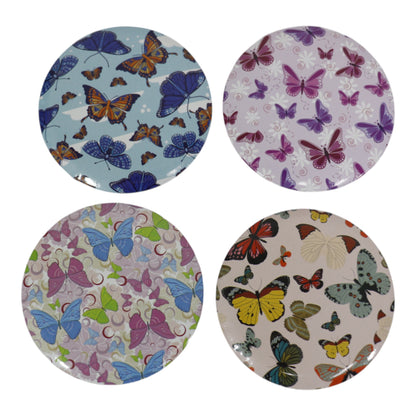 Butterfly Compact Hand Mirror JM5527-20 (12PC)