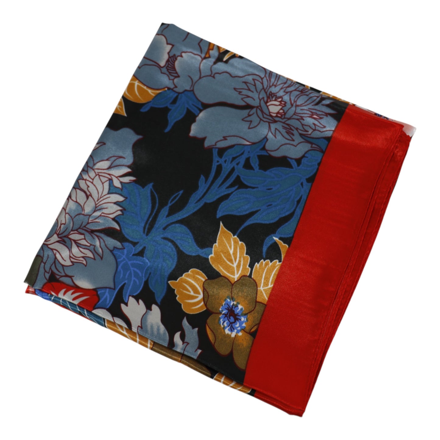 Satin Scarf Floral Pattern ST4825-7 (12PC)