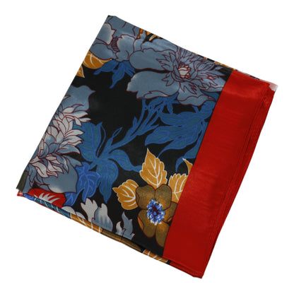 Satin Scarf Floral Pattern ST4825-7 (12PC)