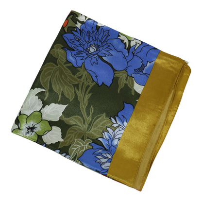 Satin Scarf Floral Pattern ST4825-7 (12PC)