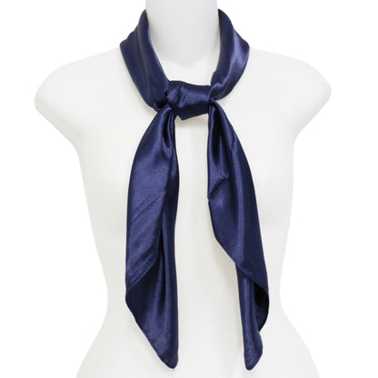 Satin Scarf Plain ST327B (12PC)